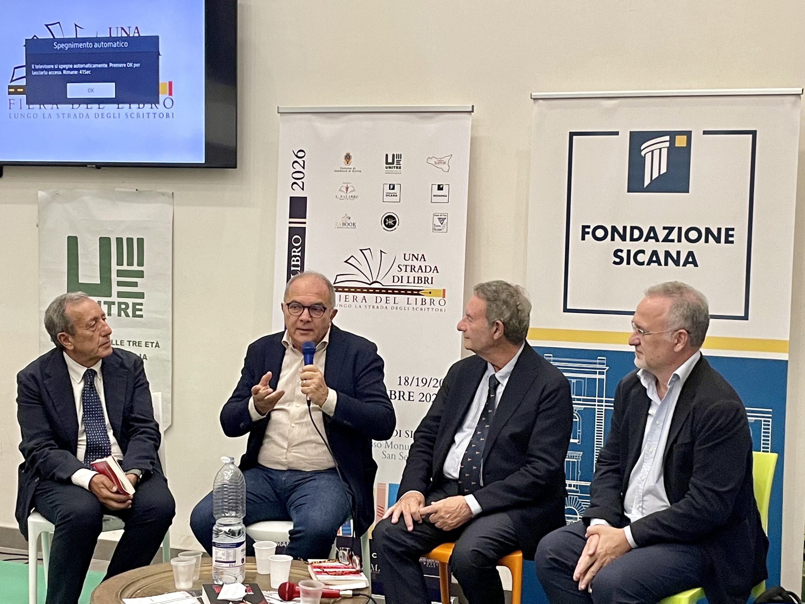 Maurizio De Lucia e Salvo Palazzolo a Una Strada di Libri